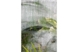 Moisture Painting on Greenhouse Window, Plants and Plastic Series, by Karen Klugman