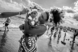 "Headband Adjustment" Coney Island, New York City - Street Photography by Karen Klugman